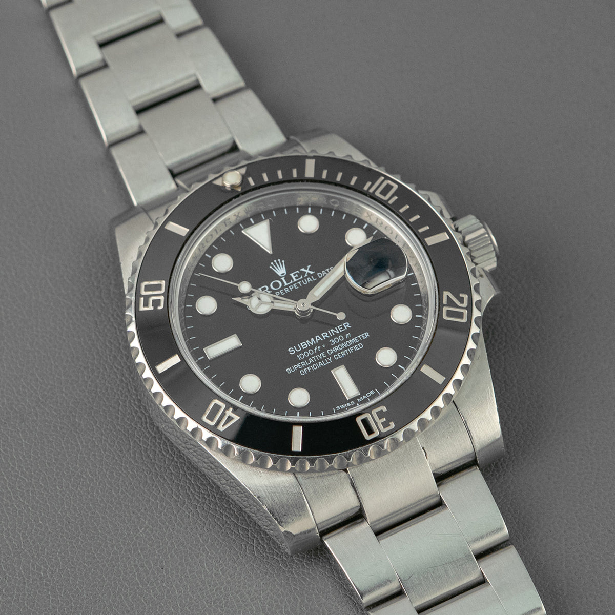Rolex Submariner Date 116610LN Black Dial 40mm