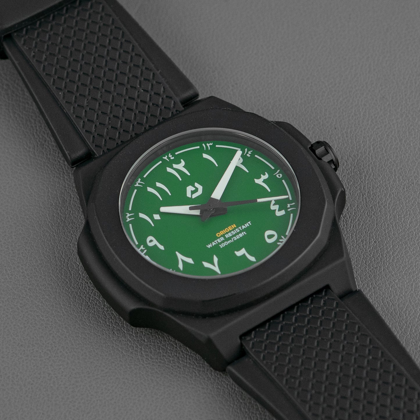 Nuun Official Origen Army Green Matte Dial 40.5mm