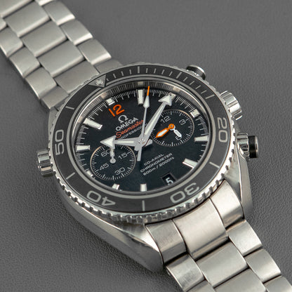 Omega Planet Ocean 600M Chronograph Black Dial 45.5mm