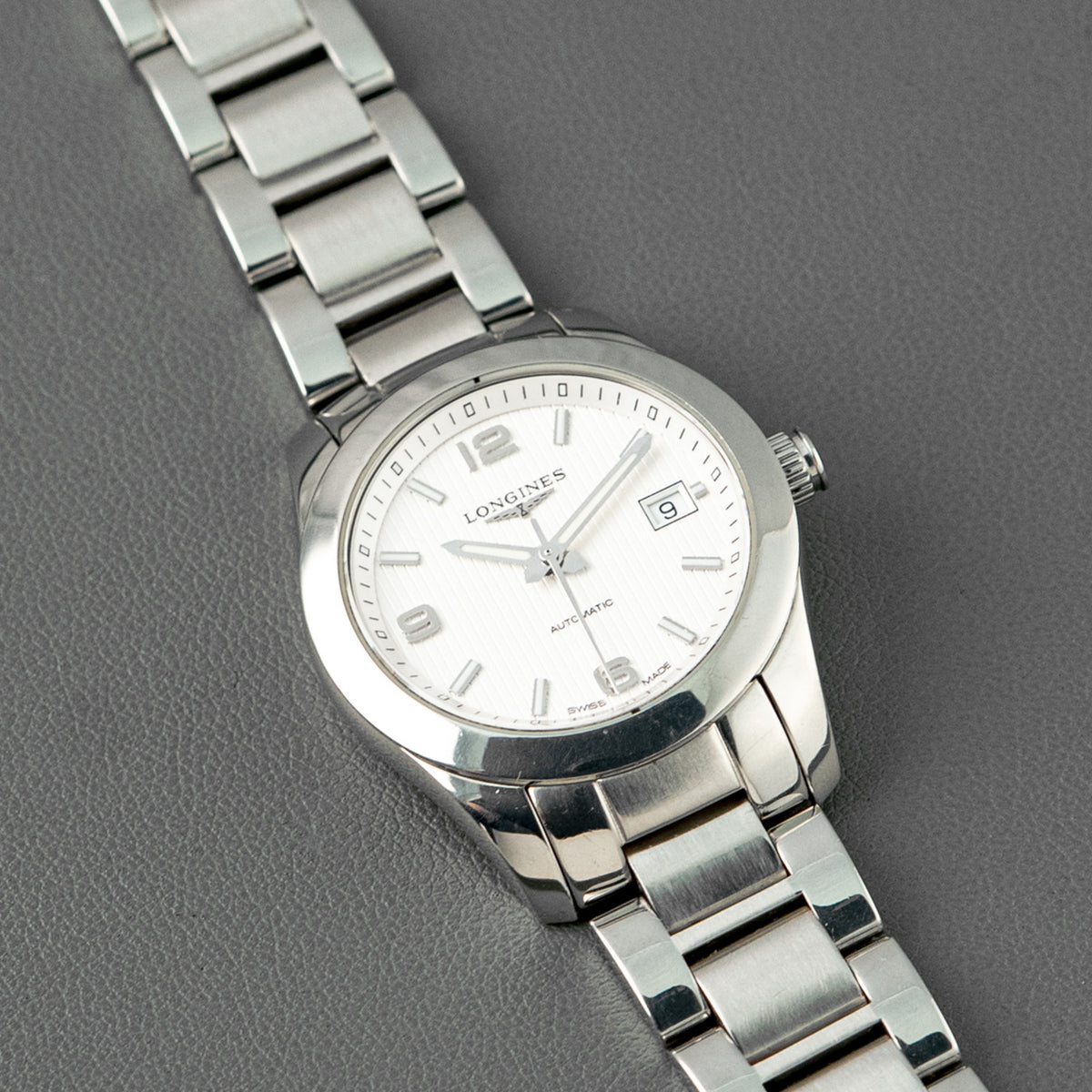 Longines Conquest Classic Automatic Silver Dial 29.5mm