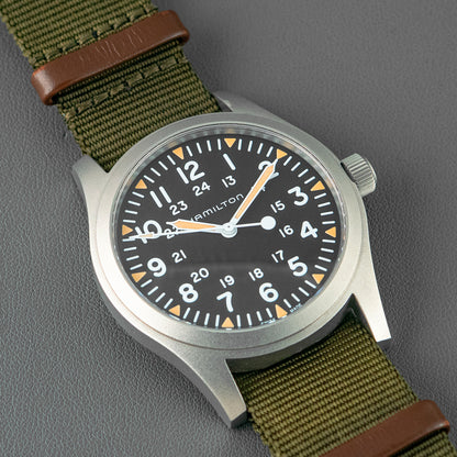 Hamilton Khaki Field Mechanical Black Dial 42mm