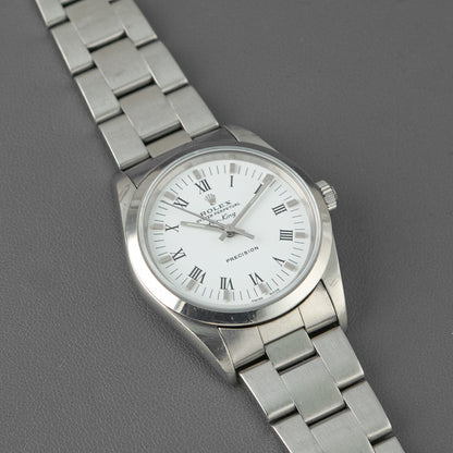 Rolex Air-King Precision 1400 White Roman Dial 34mm