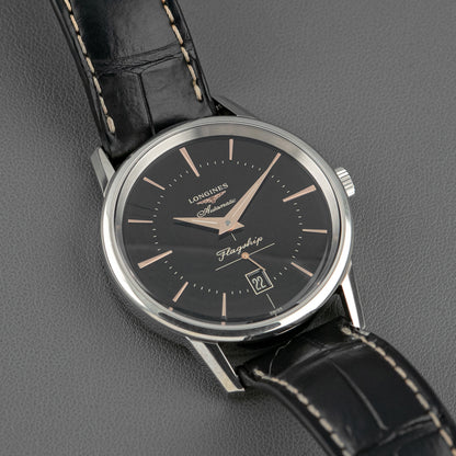 Longines Flagship Heritage Automatic Black Dial 38.5mm