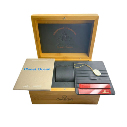 Omega Seamaster Planet Ocean GMT Blue Dial 43.5mm