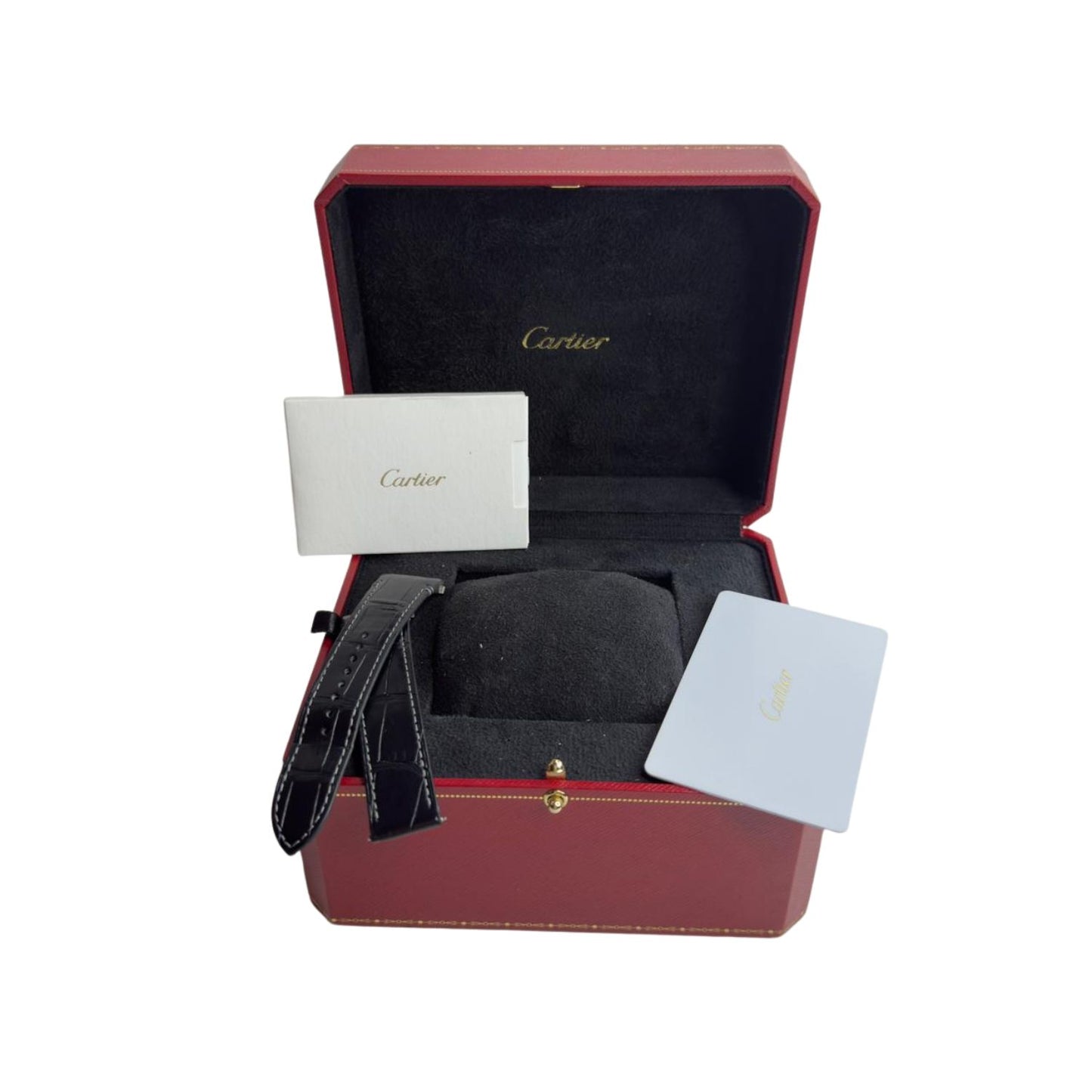 Cartier Santos de Cartier Automatic Black Dial Steel 39.8mm