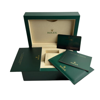 Rolex Oyster Perpetual 126000 Green Dial 36mm