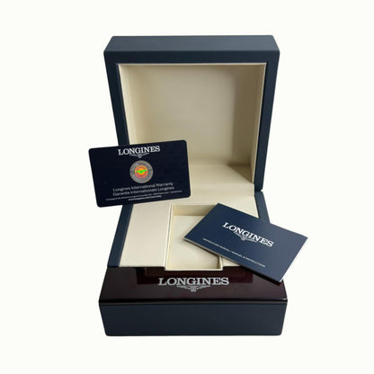 Longines Conquest 30 Bar Black Dial Quartz 41mm