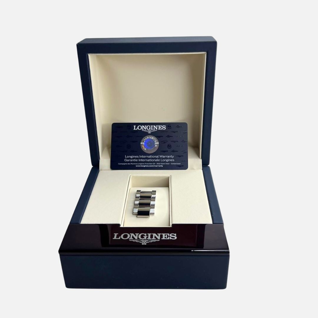 Longines HydroConquest Automatic Gray Sunburst Dial 43mm