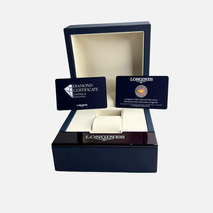 Longines La Grande Classique Quartz Champagne Diamond Dial 29mm
