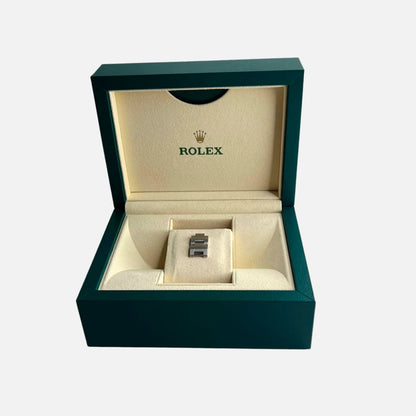 Rolex Oyster Perpetual 177200 Dark Rhodium Roman Dial 31mm