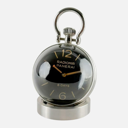 Panerai Radiomir 8 Days Table Clock Black Dial PAM00581