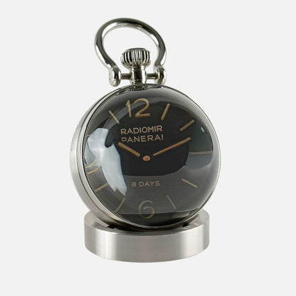 Panerai Radiomir 8 Days Table Clock Black Dial PAM00581