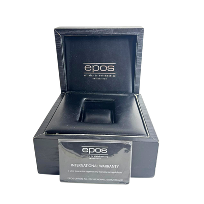 Epos Sportive Diver Skeleton Black Orange 43mm