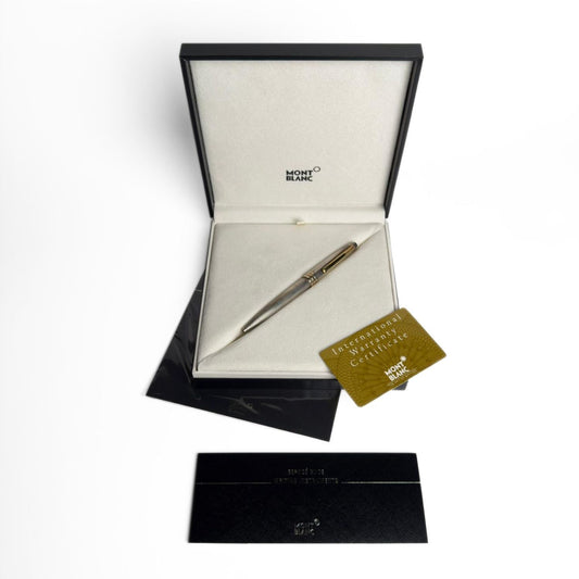 Montblanc Meisterstuck Solitaire Martelé Sterling Silver Midsize BP 1