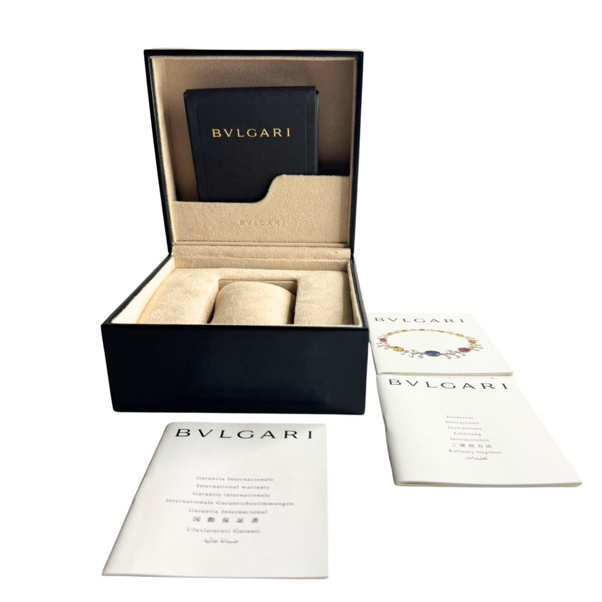 Bulgari Bvlgari Carbon Gold Chronograph Black Dial 38mm