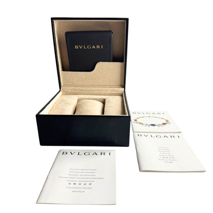 Bulgari Bvlgari Carbon Gold Chronograph Black Dial 38mm