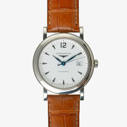 Longines Clous de Paris Automatic Silver Dial 40mm