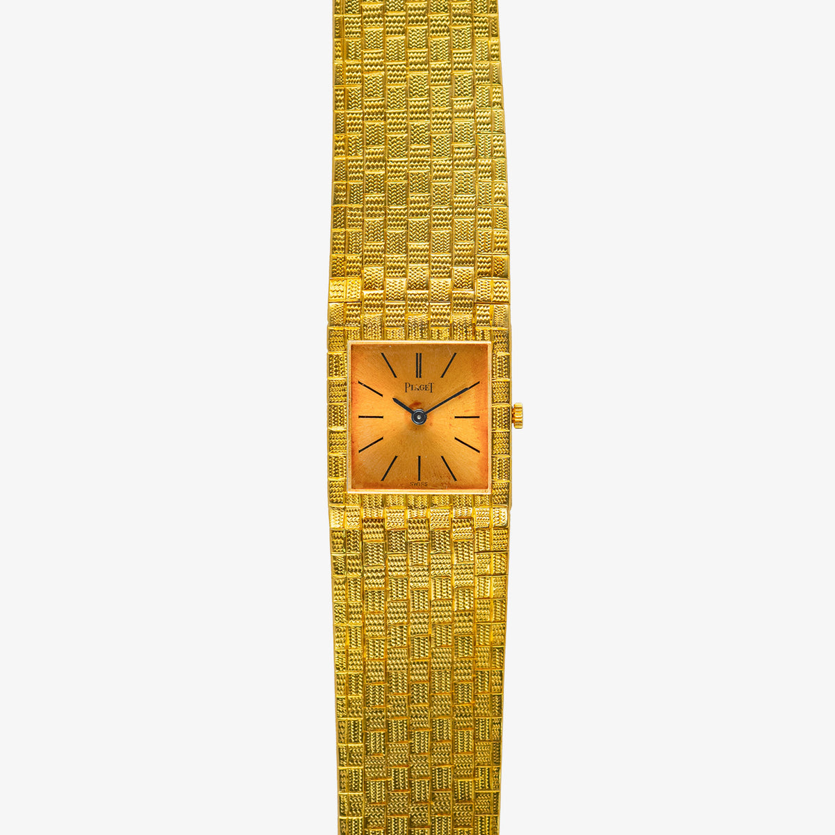 Piaget Polo 9131H5 Square Yellow Gold Vintage 23mm