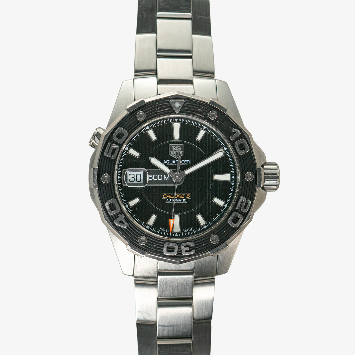 TAG Heuer Aquaracer 500M Calibre 5 Automatic Black 43mm