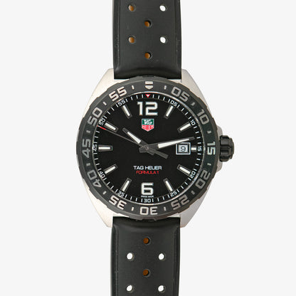 TAG Heuer Formula 1 WAZ1110 Quartz Black Dial 41mm