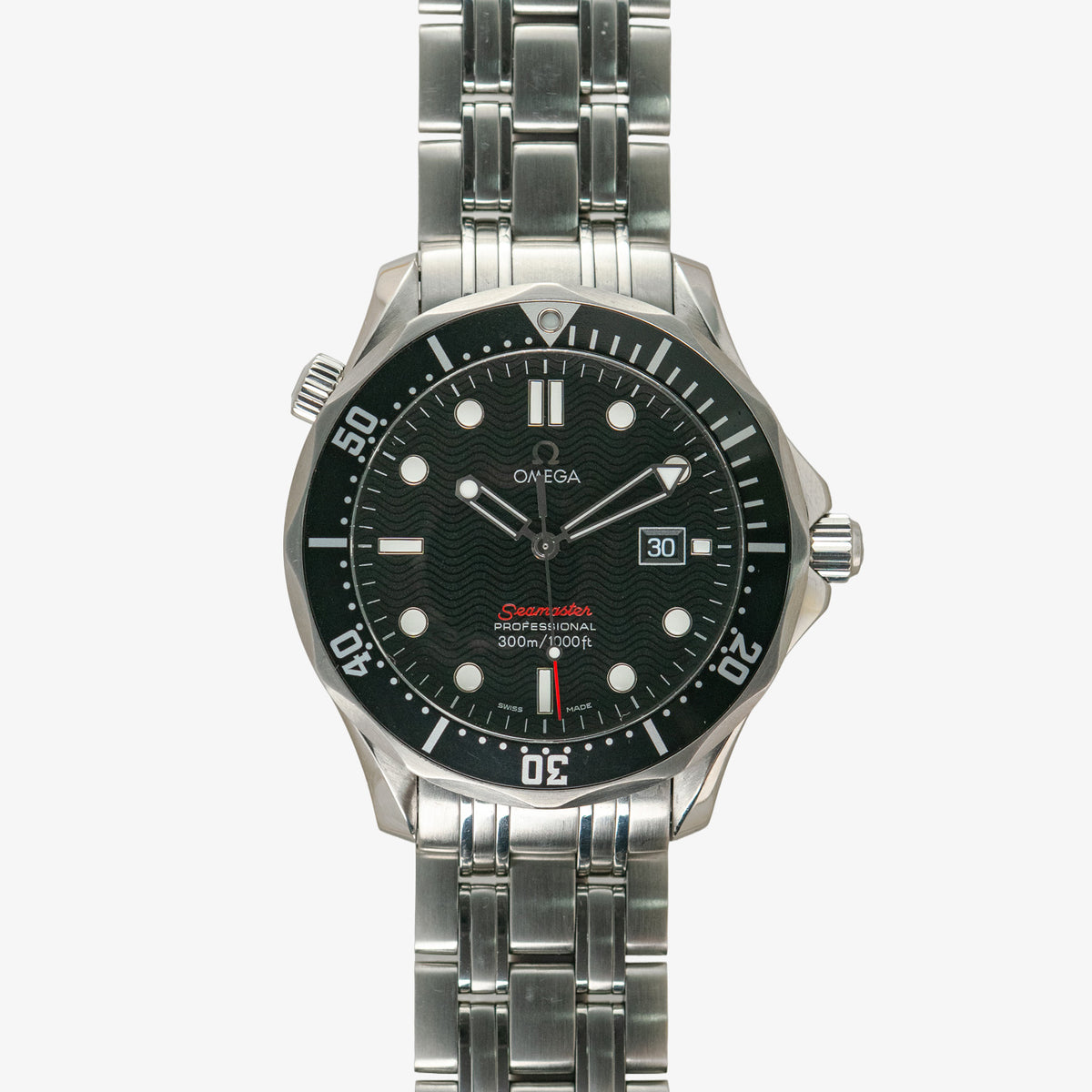 Omega Seamaster Diver 300M Quartz Black Dial 41mm