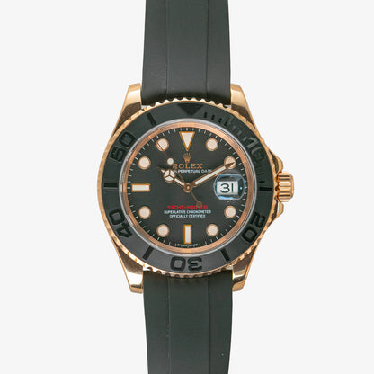 Rolex Yacht-Master 40 Everose Gold Black Dial 40mm