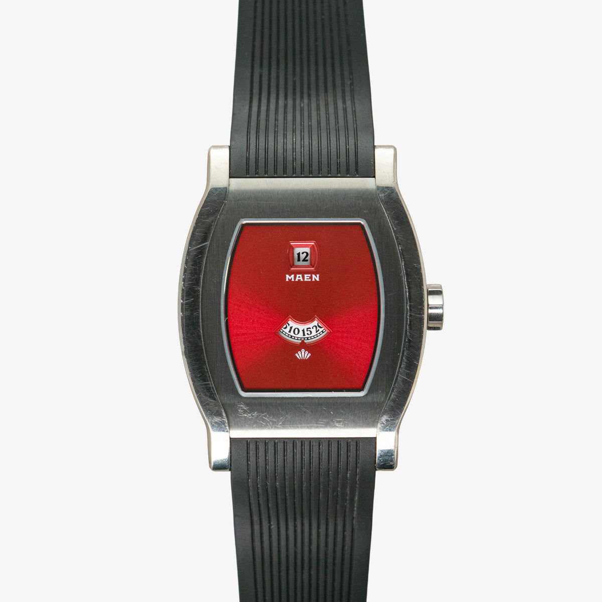 Maen Grand Tonneau Red Dial Automatic 34mm