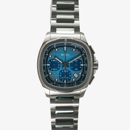 Mido Multifort TV Chronograph Automatic Blue Dial 42mm