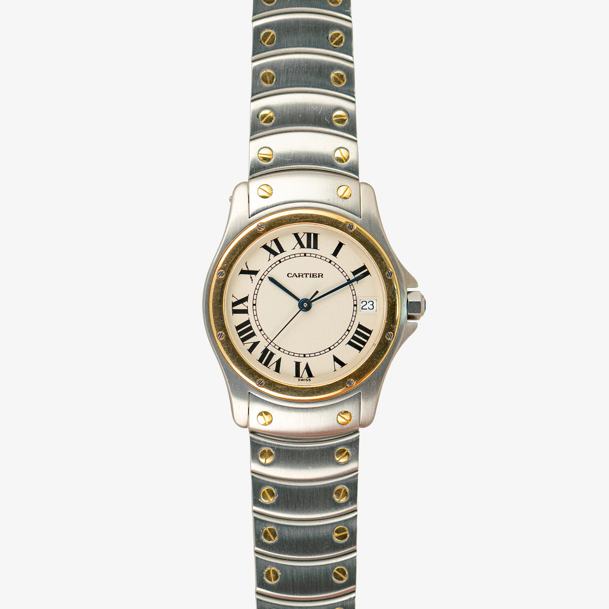 Cartier Santos Ronde 1910 Two-Tone 33mm