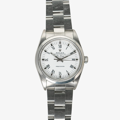 Rolex Air-King Precision 1400 White Roman Dial 34mm