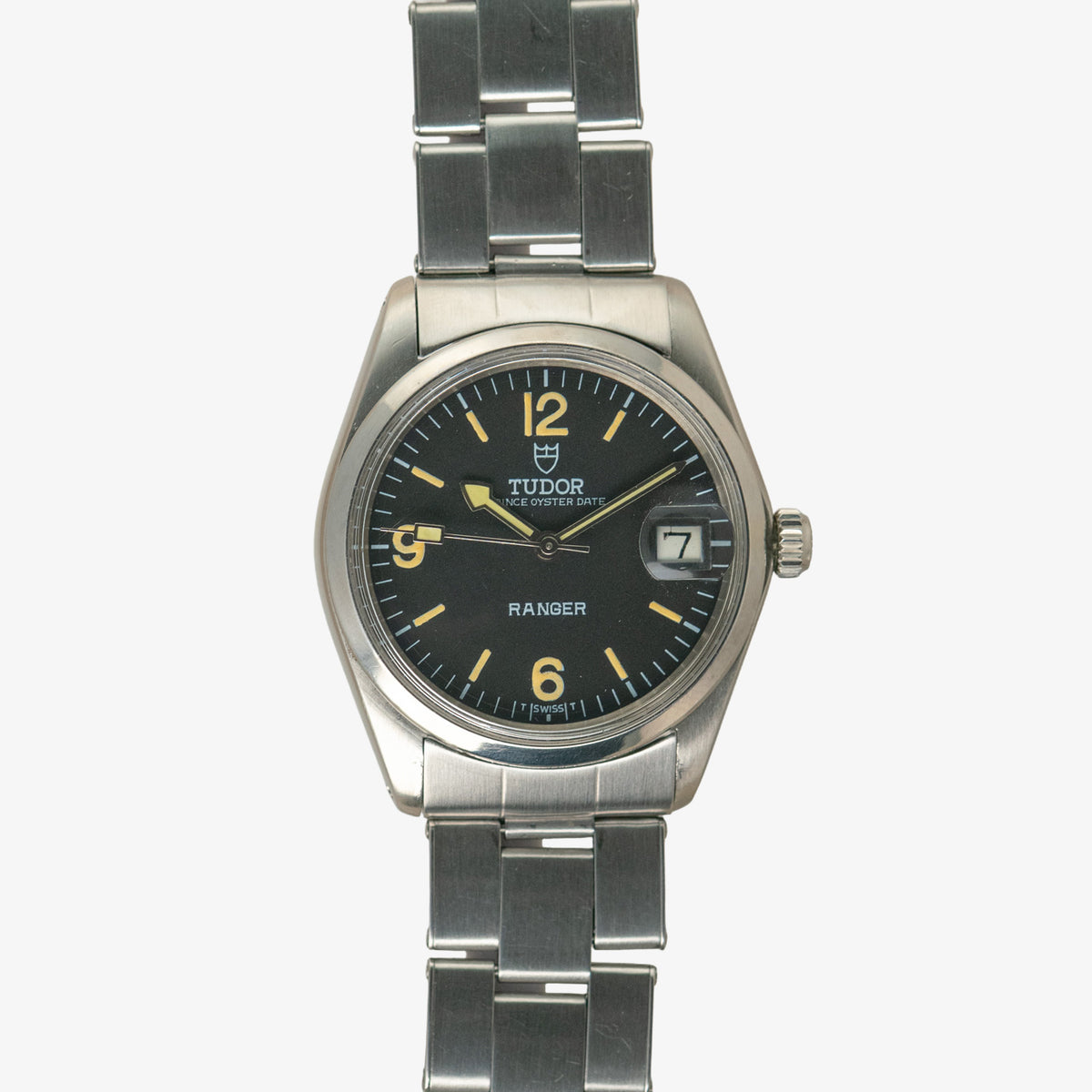 Tudor Prince Oysterdate Ranger Automatic Black Dial 34mm