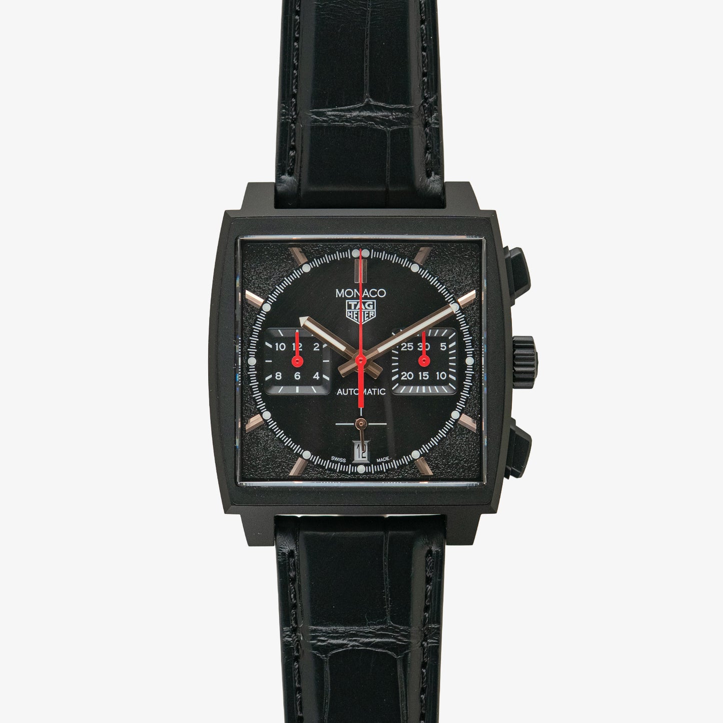 TAG Heuer Monaco "Dark Lord" Black Dial 39mm