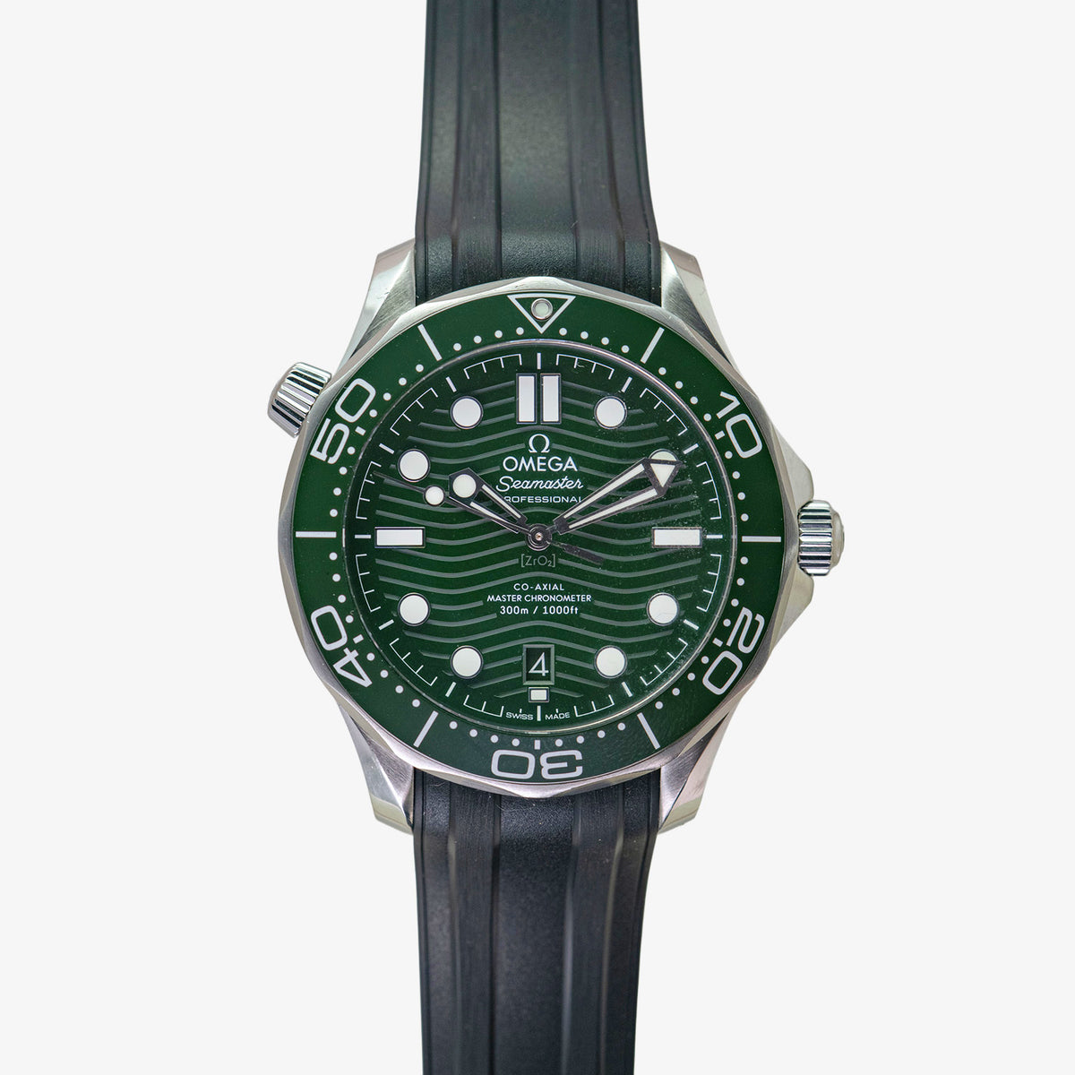 Omega Seamaster Diver 300M Co-Axial Master Chronometer Black Dial 42mm