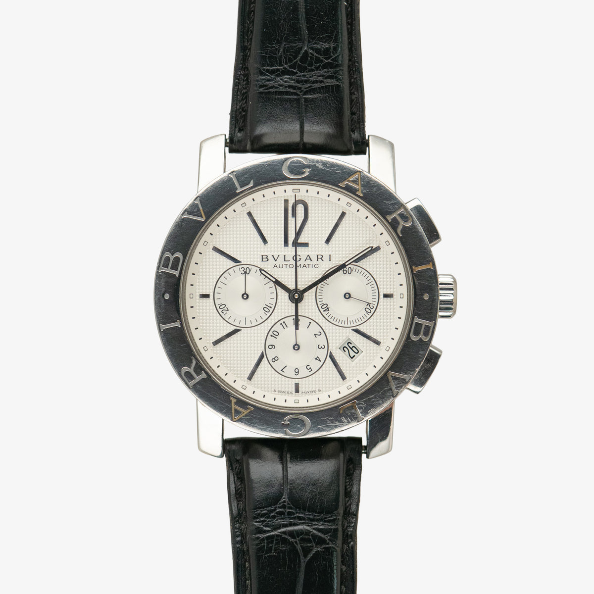 Bulgari Bulgari Bulgari Chronograph Silver Dial 42mm