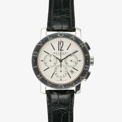 Bulgari Bulgari Bulgari Chronograph Silver Dial 42mm