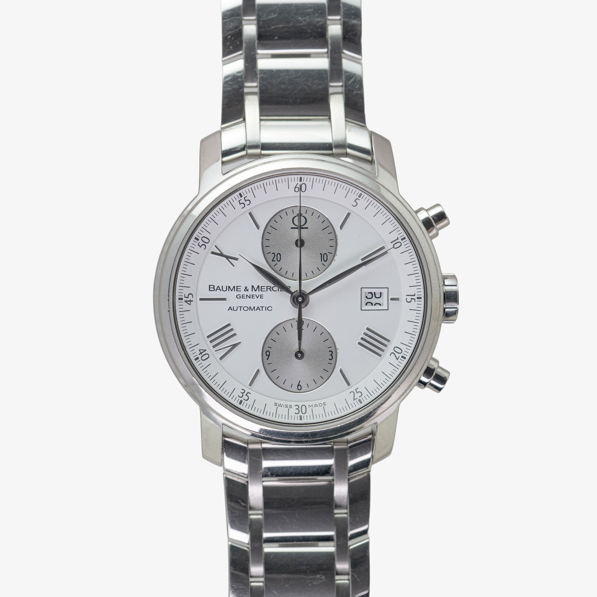 Baume & Mercier Classima Executive Chronograph Silver Dial 42mm