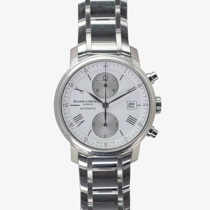 Baume & Mercier Classima Executive Chronograph Silver Dial 42mm