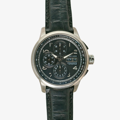 Maurice Lacroix Masterpiece Chronograph Black Dial 40mm