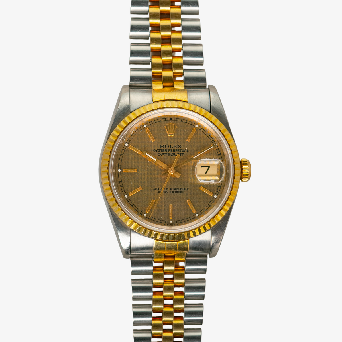 Rolex Datejust 16233 "Pied de Poule" Dial 36 mm