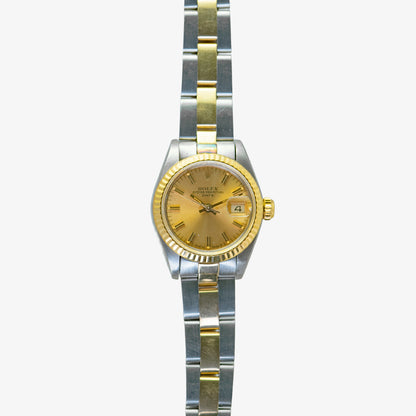 Rolex Lady-Datejust 69173 Champagne Dial 26mm