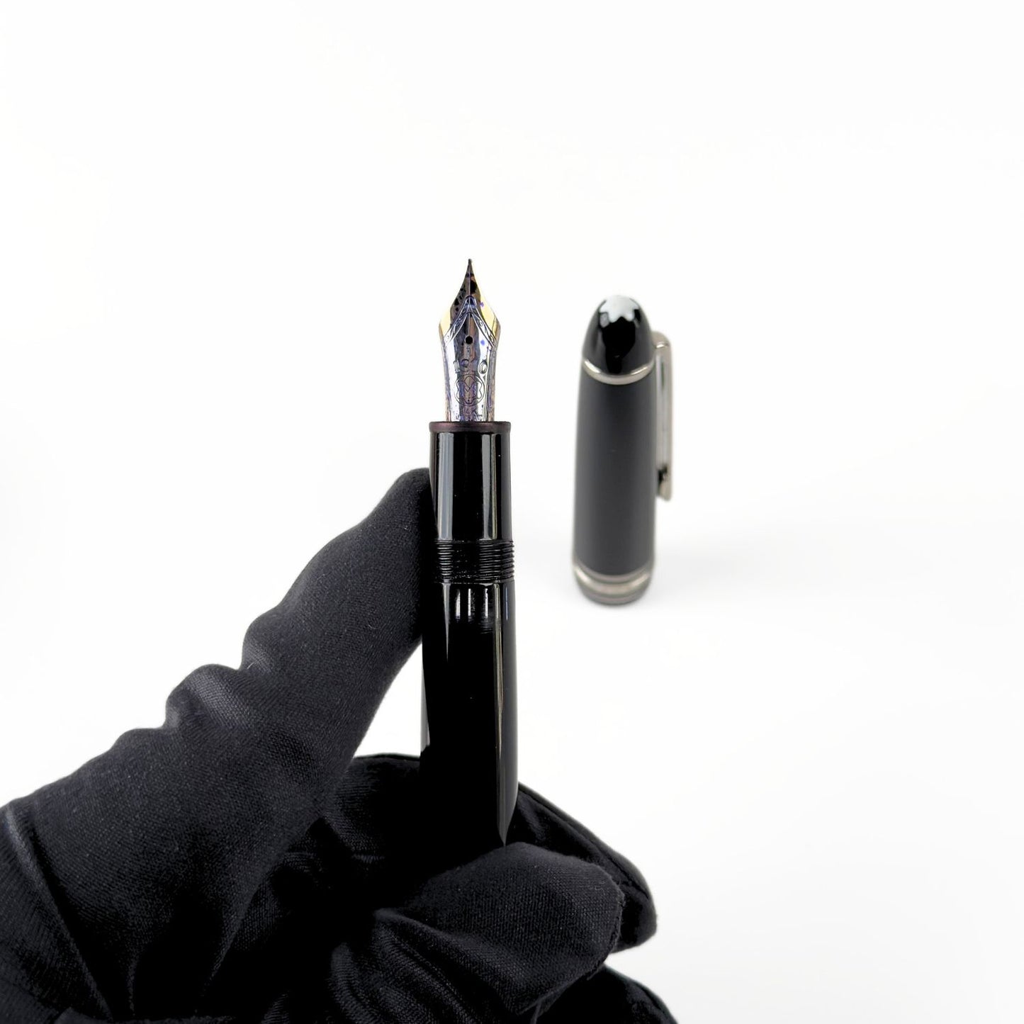 Montblanc Pluma Fuente Le Grand P/P (B) Classique