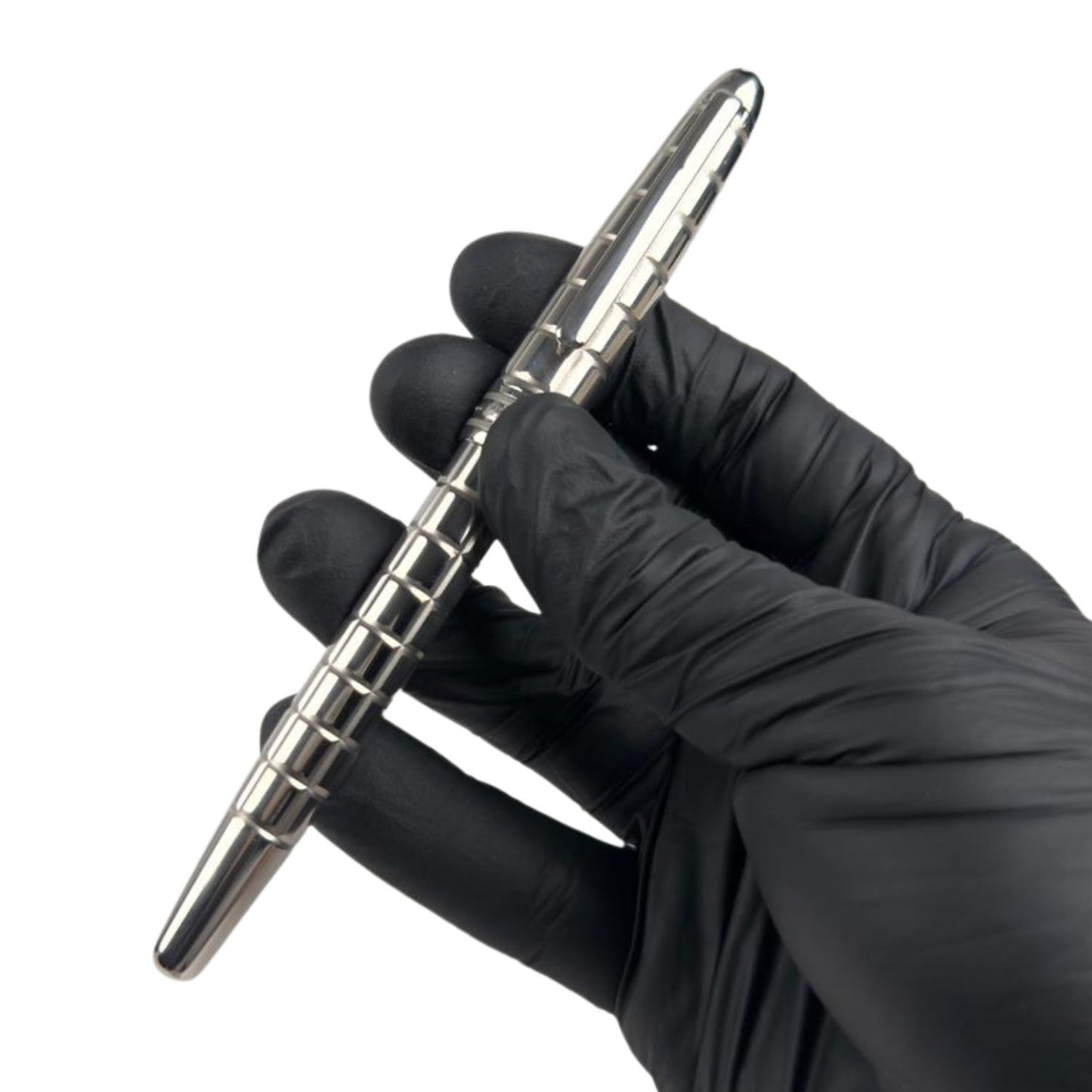 Montblanc Meisterstuck Solitaire Platinum Plated Facet Rollerball pen