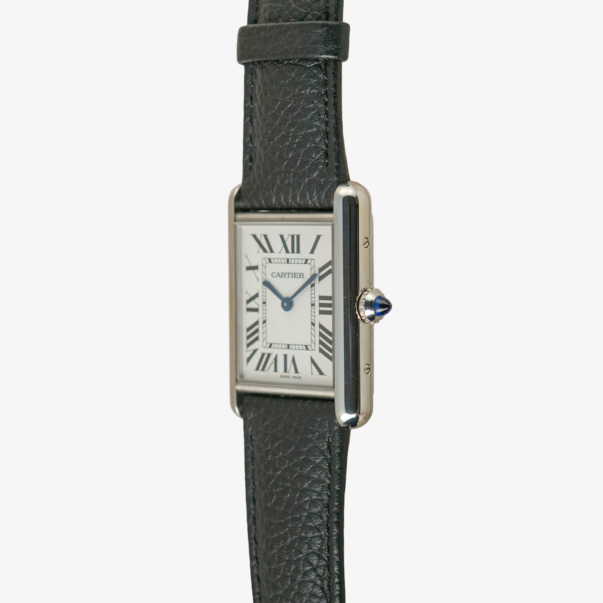 Cartier Tank Must Large Quartz Silver Dial 25.5mm