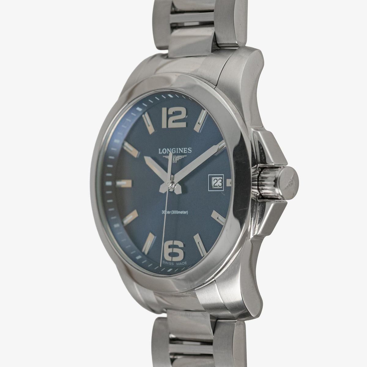 Longines Conquest Quartz Date Blue Dial 41mm