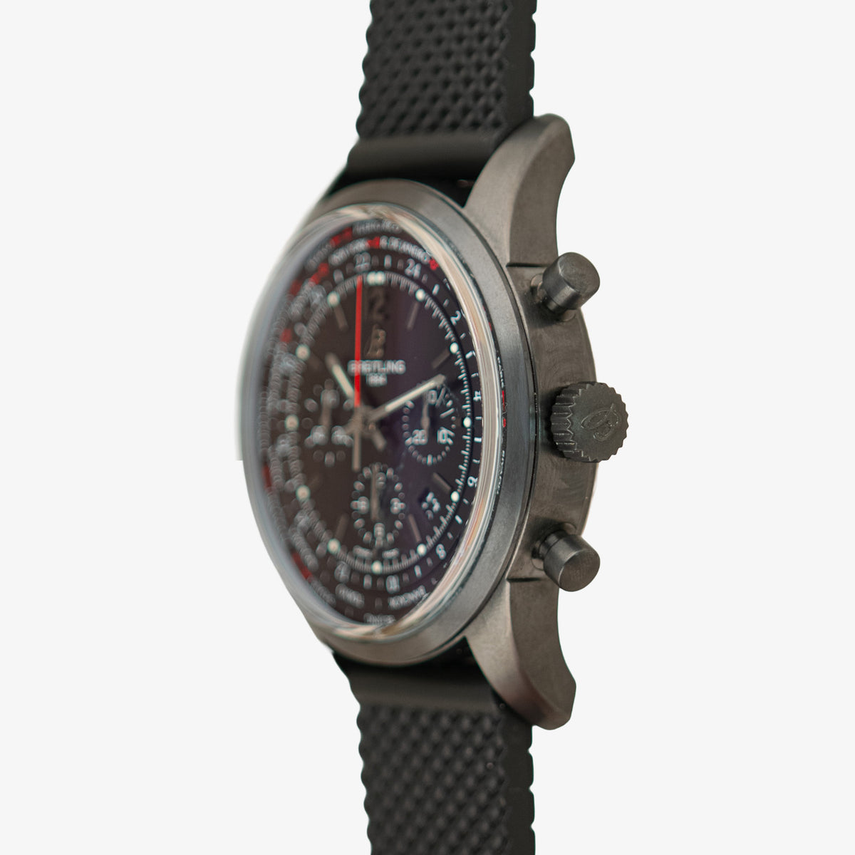Breitling Transocean Unitime Pilot World Time Chronograph 46mm