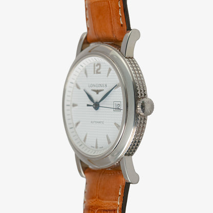 Longines Clous de Paris Automatic Silver Dial 40mm