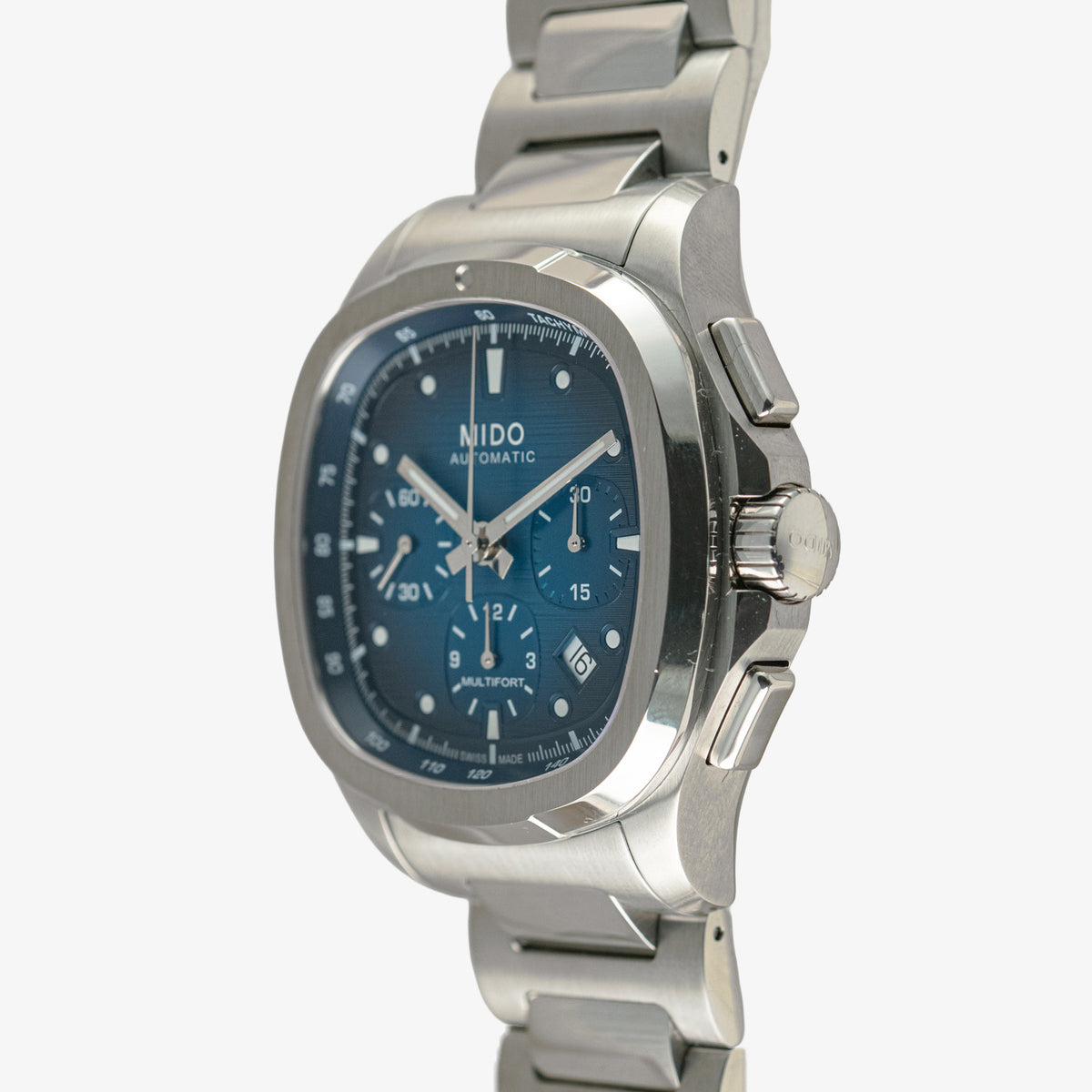 Mido Multifort TV Chronograph Automatic Blue Dial 42mm