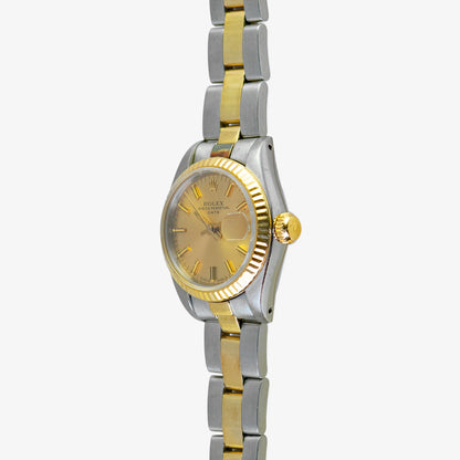 Rolex Lady-Datejust 69173 Champagne Dial 26mm