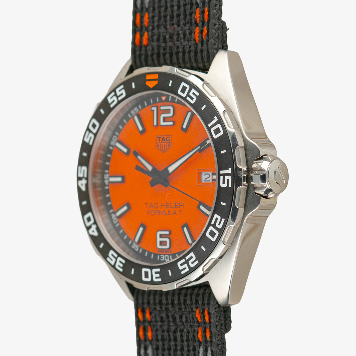TAG Heuer Formula 1 WAZ101A Orange Dial 43mm