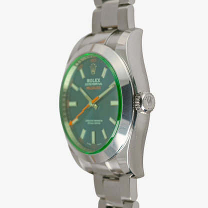 Rolex Milgauss 116400GV Z-Blue Dial 40mm